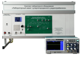 Комплект лабораторного оборудования «Лабораторный макет супергетеродинного радиоприёмника»  - fgospostavki.ru - Владивосток