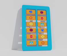 Игровая панель «Дорожные знаки»  - fgospostavki.ru - Владивосток