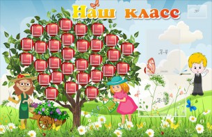 Стенд "Наш класс" Вариант 3 - fgospostavki.ru - Владивосток