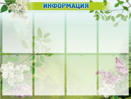 Стенд "Информация" Вариант 13 - fgospostavki.ru - Владивосток