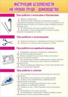 Стенд "Инструкция безопасности на уроках труда №1" - fgospostavki.ru - Владивосток