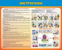 Стенд "Инструктажи" - fgospostavki.ru - Владивосток
