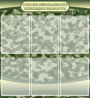 Стенд "Основы безопасности жизнедеятельности" Вариант 2 - fgospostavki.ru - Владивосток