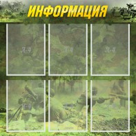 Стенд "Информация" Вариант 5 - fgospostavki.ru - Владивосток