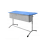 Школьный двухместный стол с перфорированным экраном - fgospostavki.ru - Владивосток
